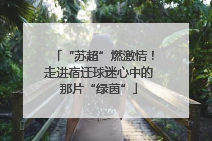 “苏超”燃激情！走进宿迁球迷心中的那片“绿茵”