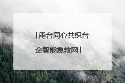甬台同心共织台企智能急救网