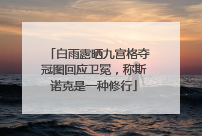 白雨露晒九宫格夺冠图回应卫冕，称斯诺克是一种修行