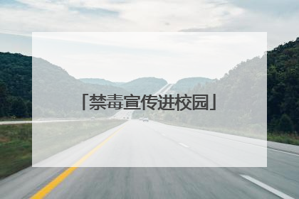 禁毒宣传进校园