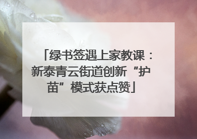绿书签遇上家教课：新泰青云街道创新“护苗”模式获点赞