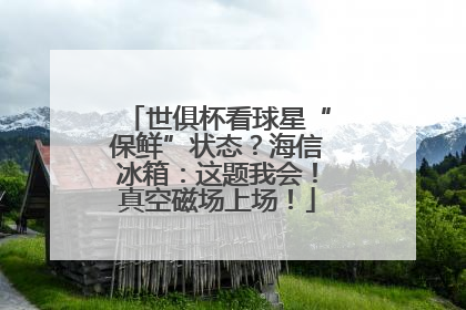 世俱杯看球星“保鲜”状态？海信冰箱：这题我会！真空磁场上场！
