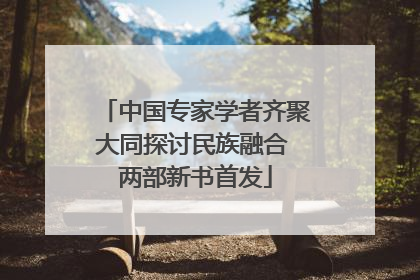 中国专家学者齐聚大同探讨民族融合 两部新书首发