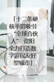 十二条硬核举措吸引“全球合伙人” 资阳全力打造数字游民友好型城市