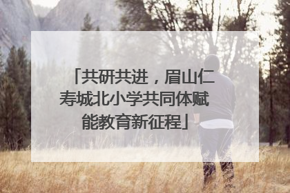 共研共进，眉山仁寿城北小学共同体赋能教育新征程