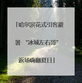 哈尔滨花式引客避暑 “冰城左右哥”返场嗨翻夏日