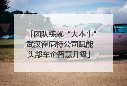 团队练就“大本事” 武汉霍尼特公司赋能头部车企智慧升级