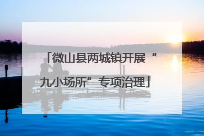 微山县两城镇开展“九小场所”专项治理