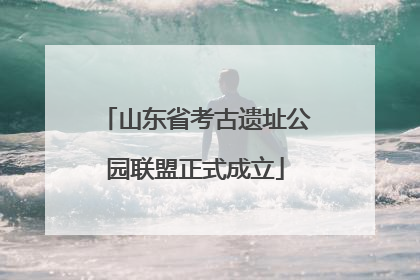 山东省考古遗址公园联盟正式成立