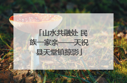山水共融处 民族一家亲——天祝县天堂镇掠影