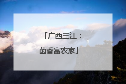 广西三江：菌香富农家
