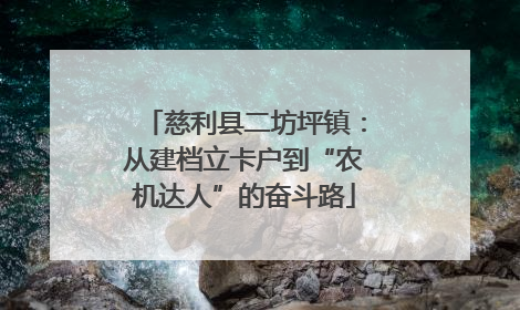 慈利县二坊坪镇：从建档立卡户到“农机达人”的奋斗路