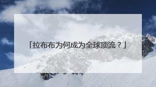 拉布布为何成为全球顶流？