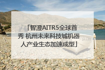智澄AITR5全球首秀 杭州未来科技城机器人产业生态加速成型