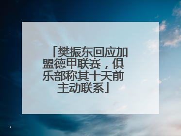 樊振东回应加盟德甲联赛，俱乐部称其十天前主动联系
