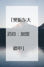 樊振东大消息：加盟德甲