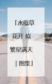 水蕴草花开 似繁星满天｜图集