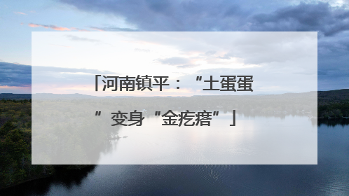 河南镇平：“土蛋蛋”变身“金疙瘩”