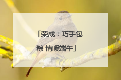 荣成：巧手包粽 情暖端午
