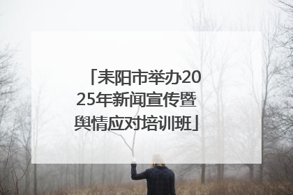 耒阳市举办2025年新闻宣传暨舆情应对培训班
