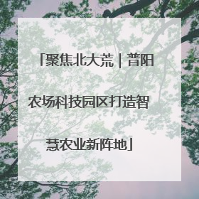 聚焦北大荒｜普阳农场科技园区打造智慧农业新阵地