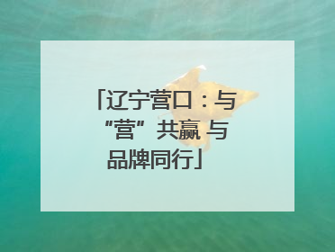 辽宁营口：与“营”共赢 与品牌同行