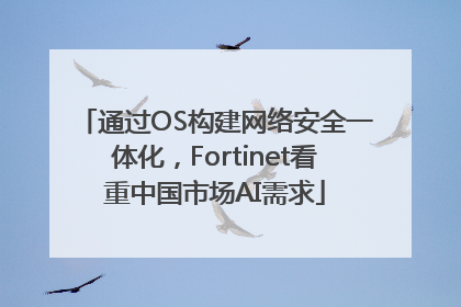 通过OS构建网络安全一体化，Fortinet看重中国市场AI需求