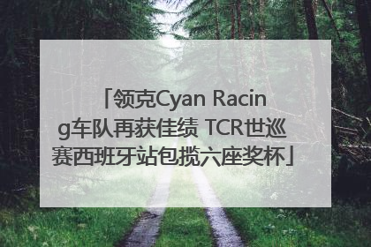 领克Cyan Racing车队再获佳绩 TCR世巡赛西班牙站包揽六座奖杯