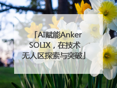 AI赋能Anker SOLIX，在技术无人区探索与突破